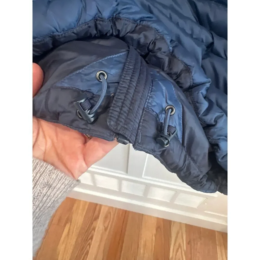 The North Face Hooded Down Quilted Packable Jacket Size M